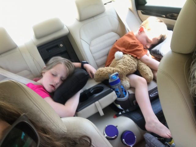 sleeping kids